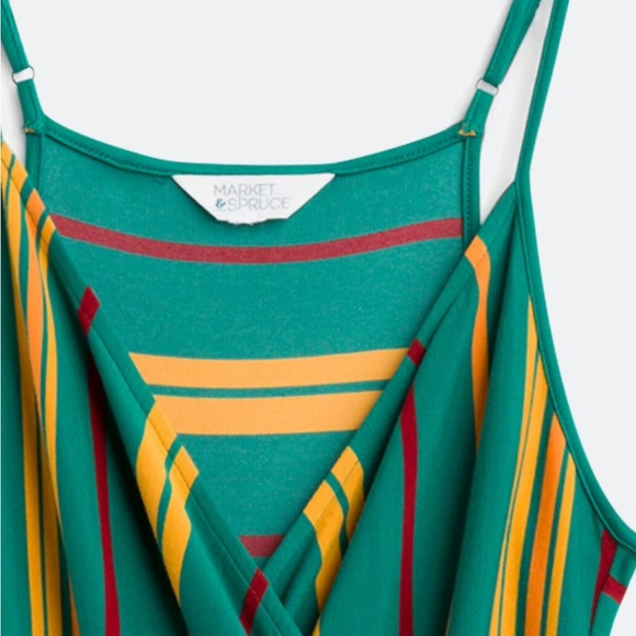 41 Hawthorn: Annora Faux Wrap Knit Dress. Size Medium. NWT - Picture 3 of 5